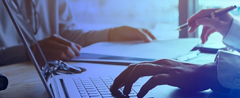 Hands on keyboards and notebooks